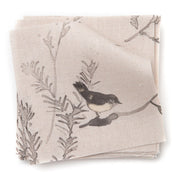 Pink Clay Heath Banksia Fabric – 100% Linen, 59" Width, 56" x 27.6" Repeat