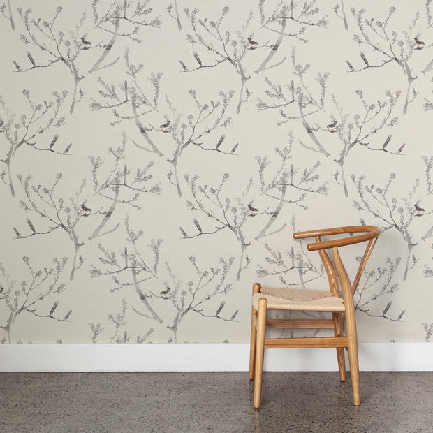 Pumice Wallpaper – Heath Banksia | Straight Match Sold by Yard