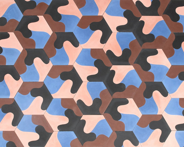 Black & Blue - Tile