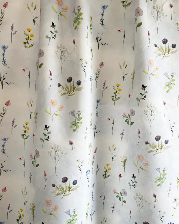 Bluestocking Fabric – Meadow, Belgian Cotton Linen, 54” Wide