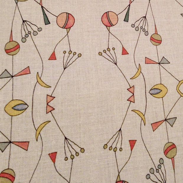 Prism on Natural Trapeze Fabric – 54" Wide | Supply Showroom
