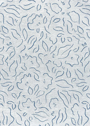 Indigo Sarah Louise Fabric | Reversible Cotton Linen | 140cm Width