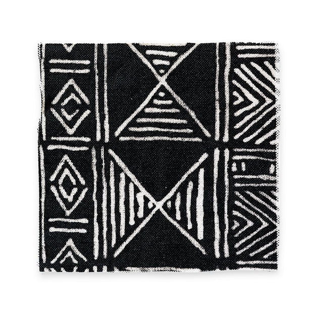 Black Classic Mud Cloth - F