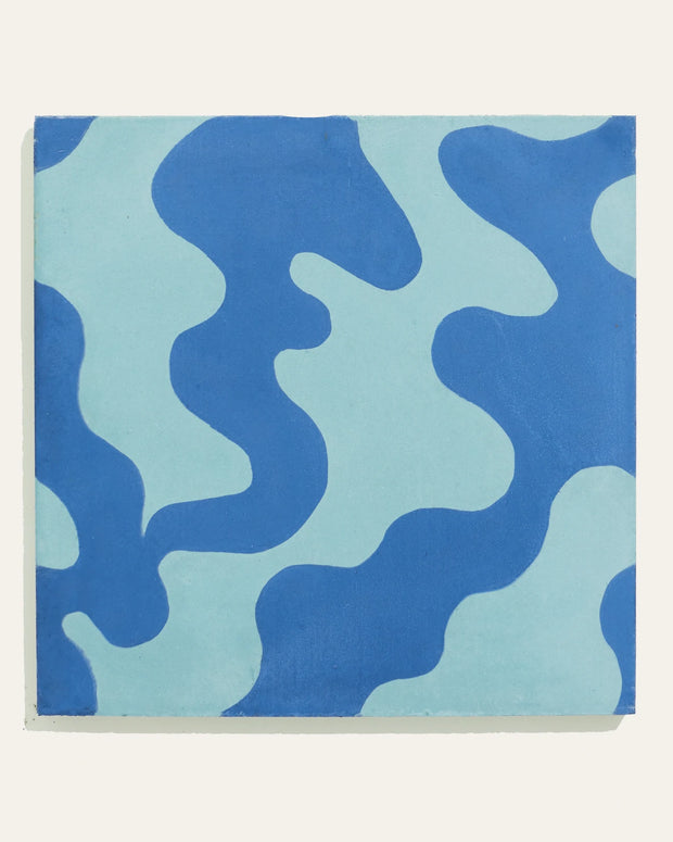 Blue & Aqua - Tile