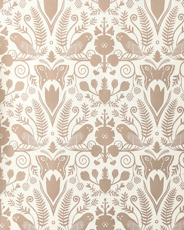 Rose Gold on Cream - WP
