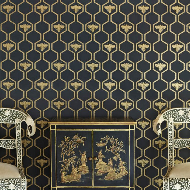 Gold On Charcoal - WP